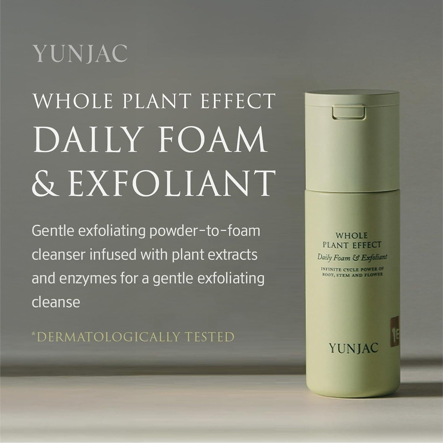 Exfoliante Diurno YUNJAC Matcha 79.9g - Piel Sensible