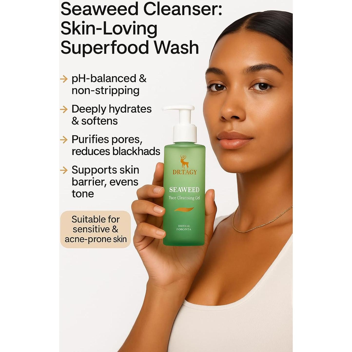 Limpiador Facial Natural DR. TAGY 245g - Algas y Antioxidantes