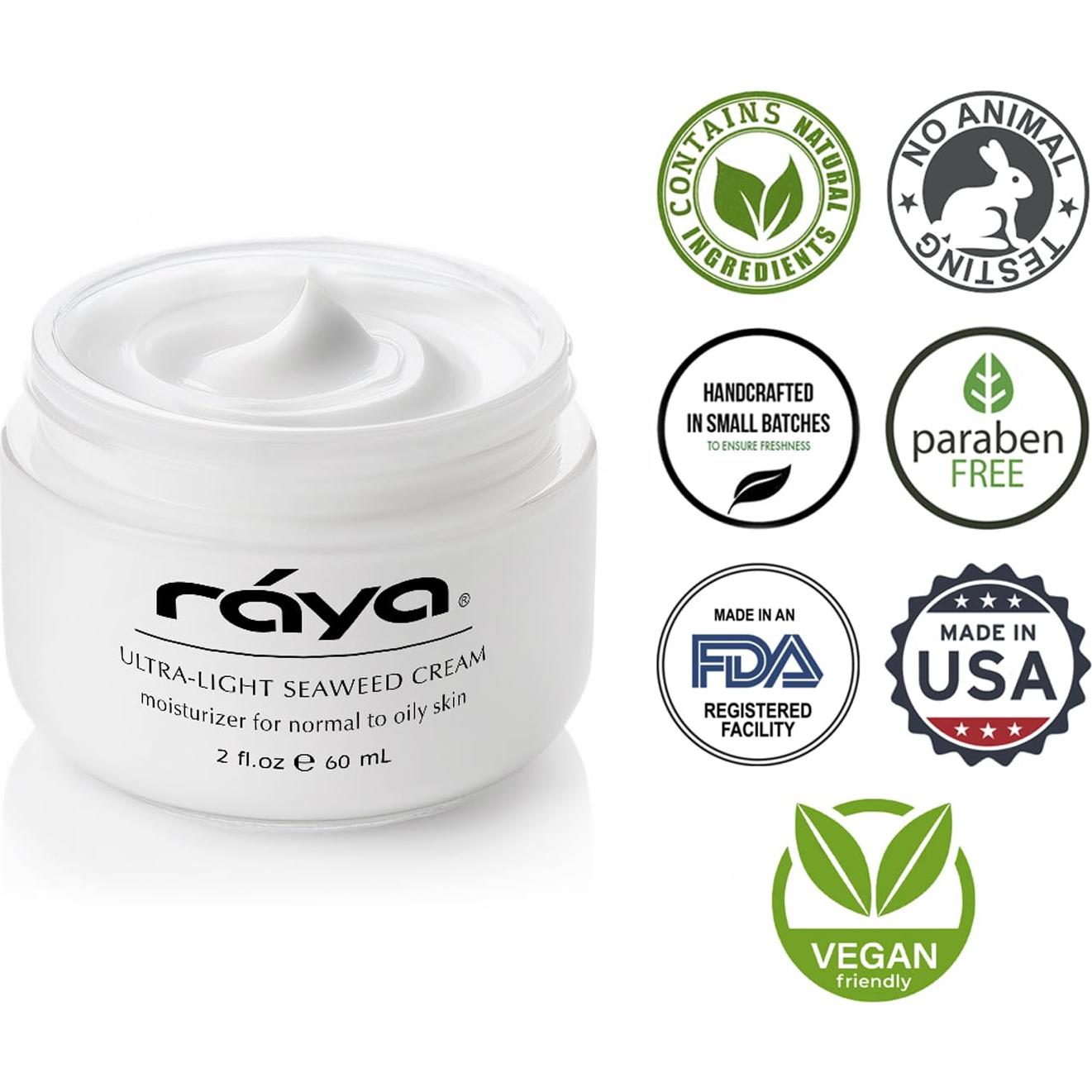 Crema Facial Hidratante Raya 304 - Anti-Envejecimiento Piel Grasa