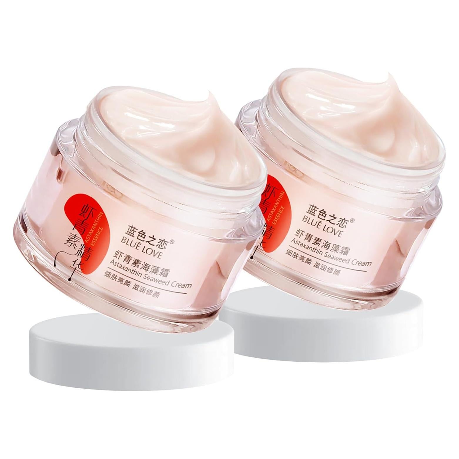 Crema Facial Antienvejecimiento AMOR AZUL 100 ml Algas Astaxantina