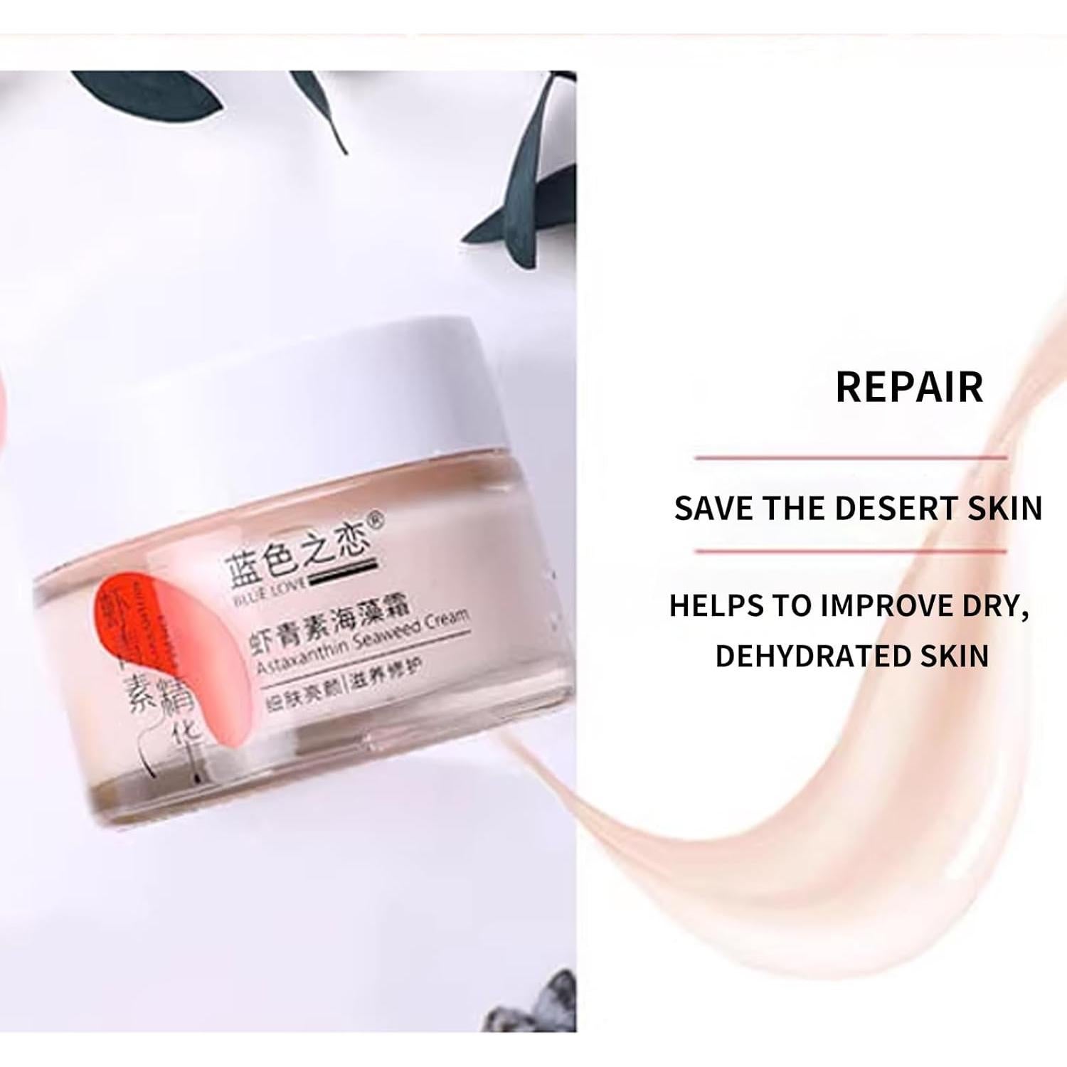 Crema Facial Antienvejecimiento AMOR AZUL 100 ml Algas Astaxantina