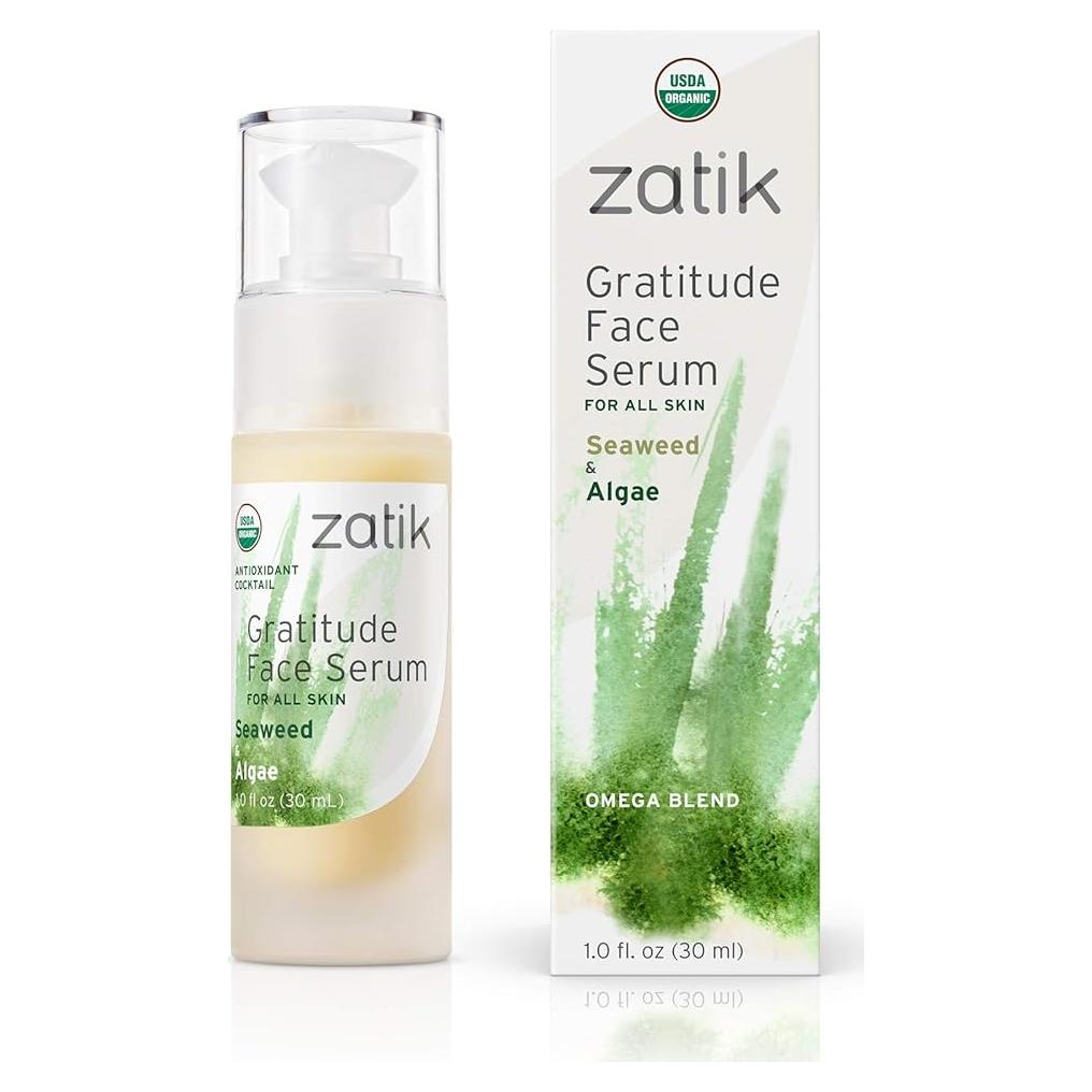 Suero Facial Zatik Naturals 30ml Orgánico Vegano Hidratante