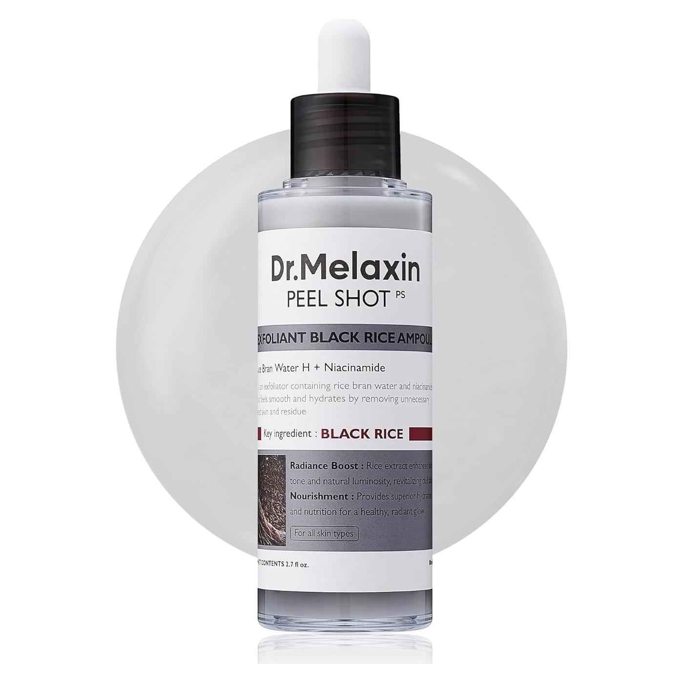 Ampoule Exfoliante Dr.Melaxin Glow Rice 80ml - Cuidado Piel