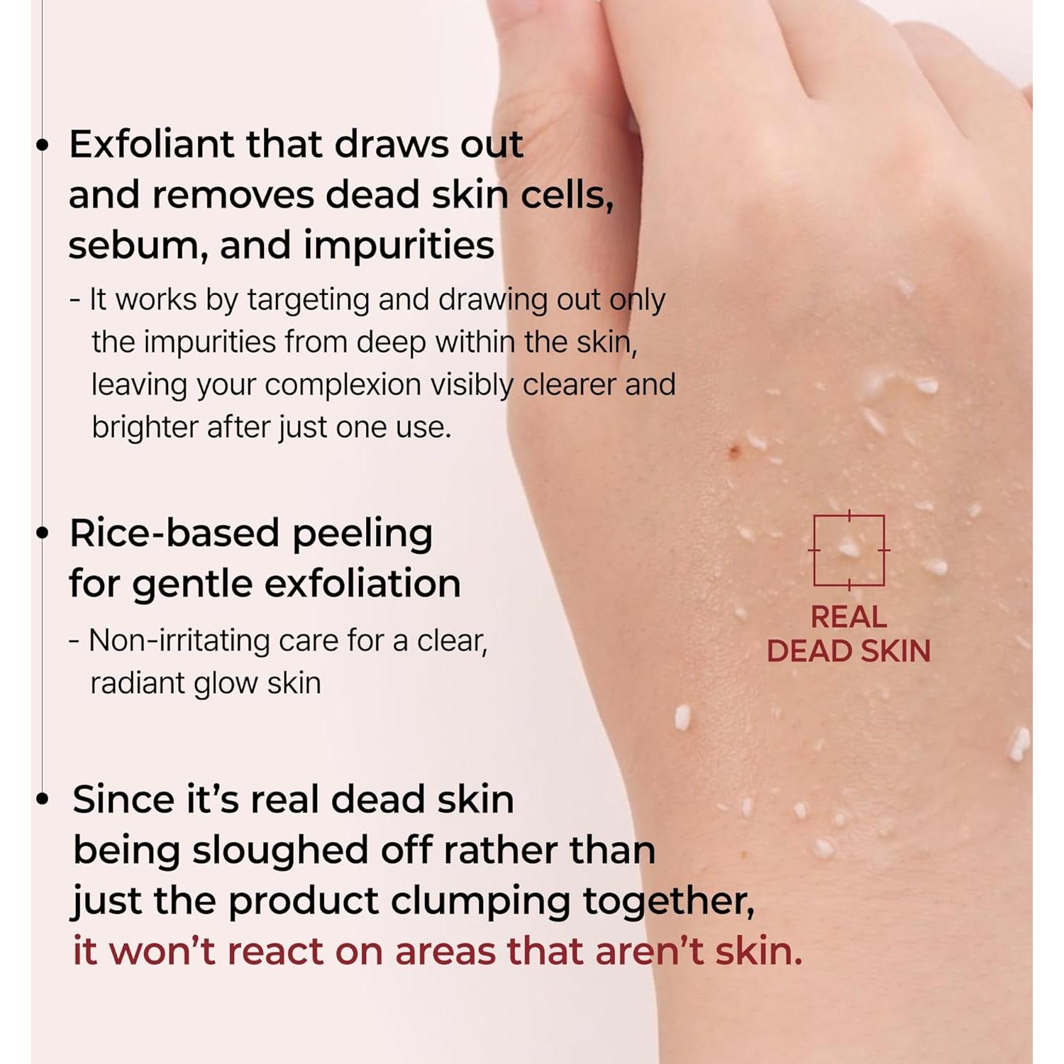 Ampoule Exfoliante Dr.Melaxin Glow Rice 80ml - Cuidado Piel