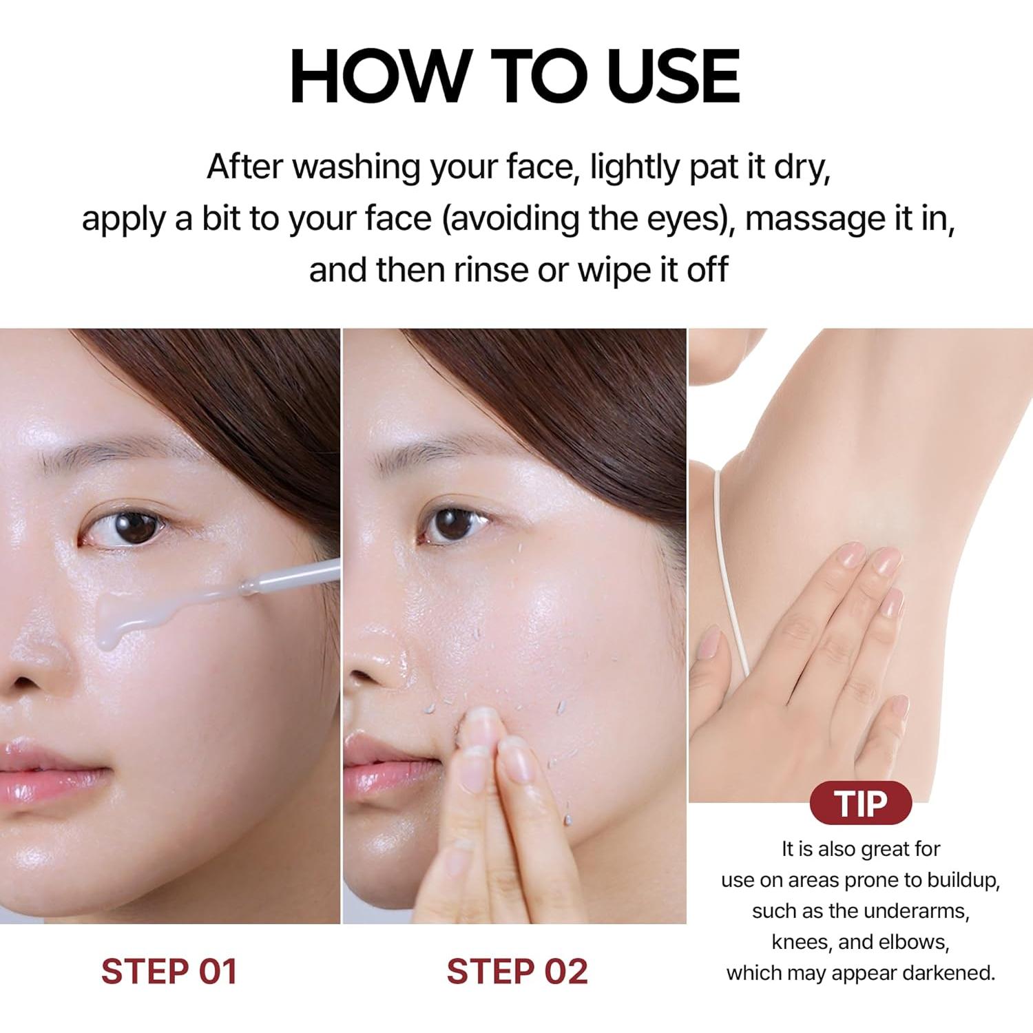 Ampoule Exfoliante Dr.Melaxin Glow Rice 80ml - Cuidado Piel