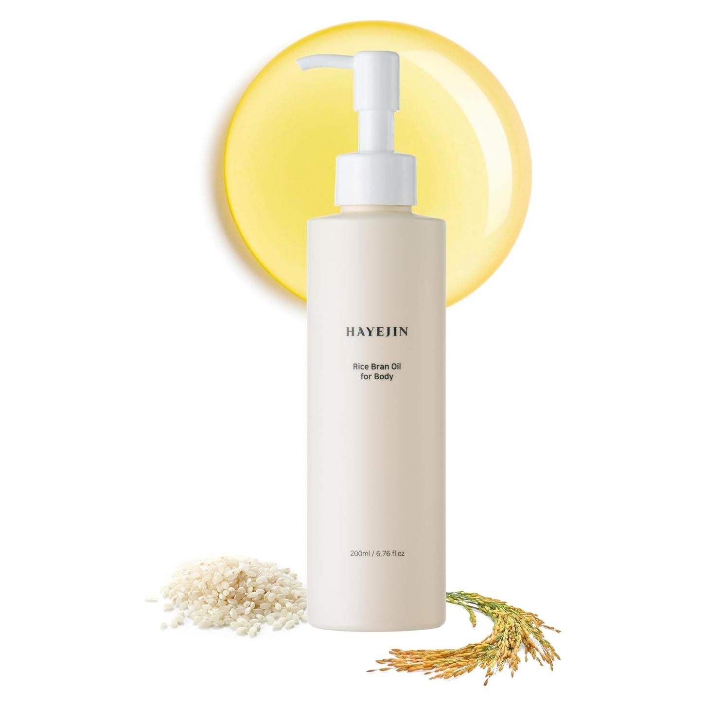 Aceite de Salvado de Arroz HAYEJIN 199.5 ml Hidratante Piel