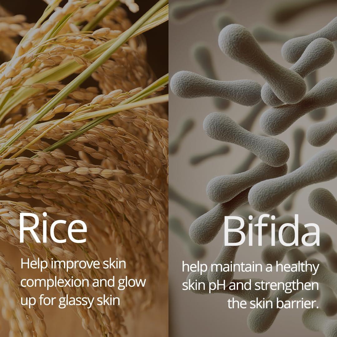 Crema Hidratante de Arroz y Bifida FARMSTAY 120 ml - Corrector de Manchas