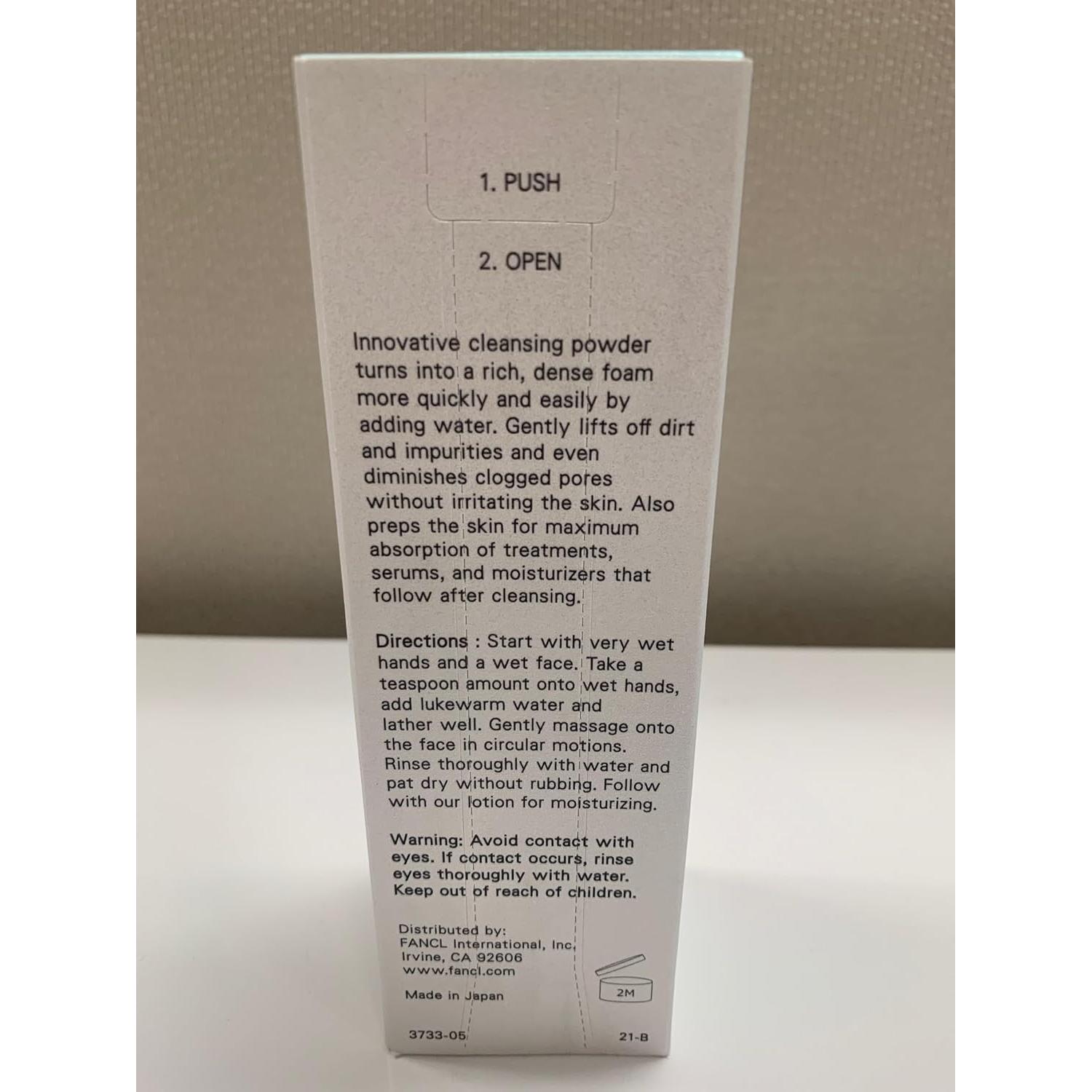 FANCL Polvo Limpiador Facial Japonés 14g - Hidratante Piel Sensible