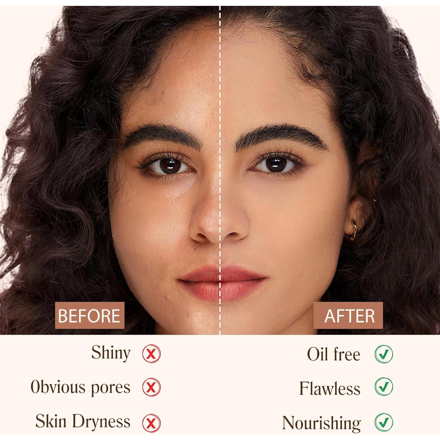 Base de Maquillaje 4 en 1 Akareni 30ml SPF50+ Hidratante