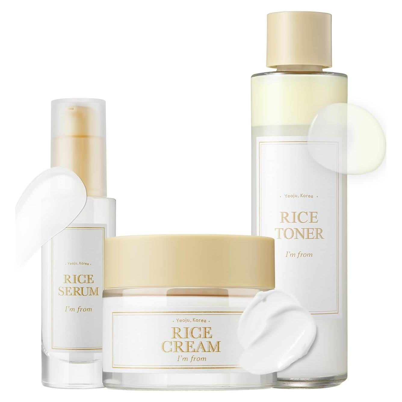 Conjunto Cuidado de Piel Soy de Arroz - Hidratante y Radiante