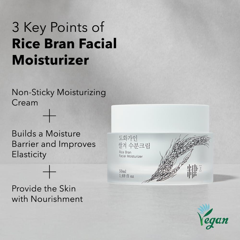 Hidratante Facial Dohwa de Salvado de Arroz 50 ml - Piel Sensible