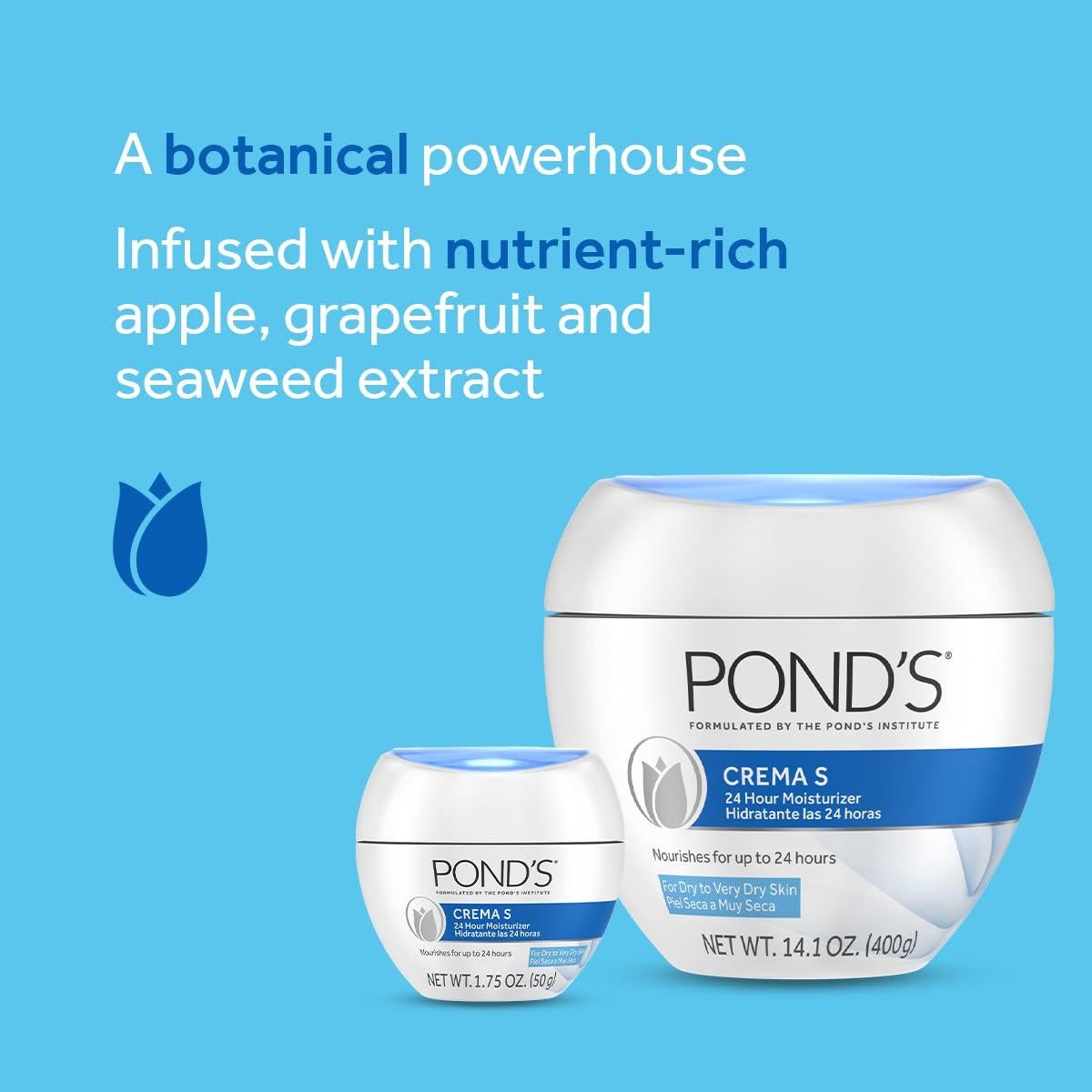 Crema Hidratante Facial POND'S 400 ml para Piel Seca