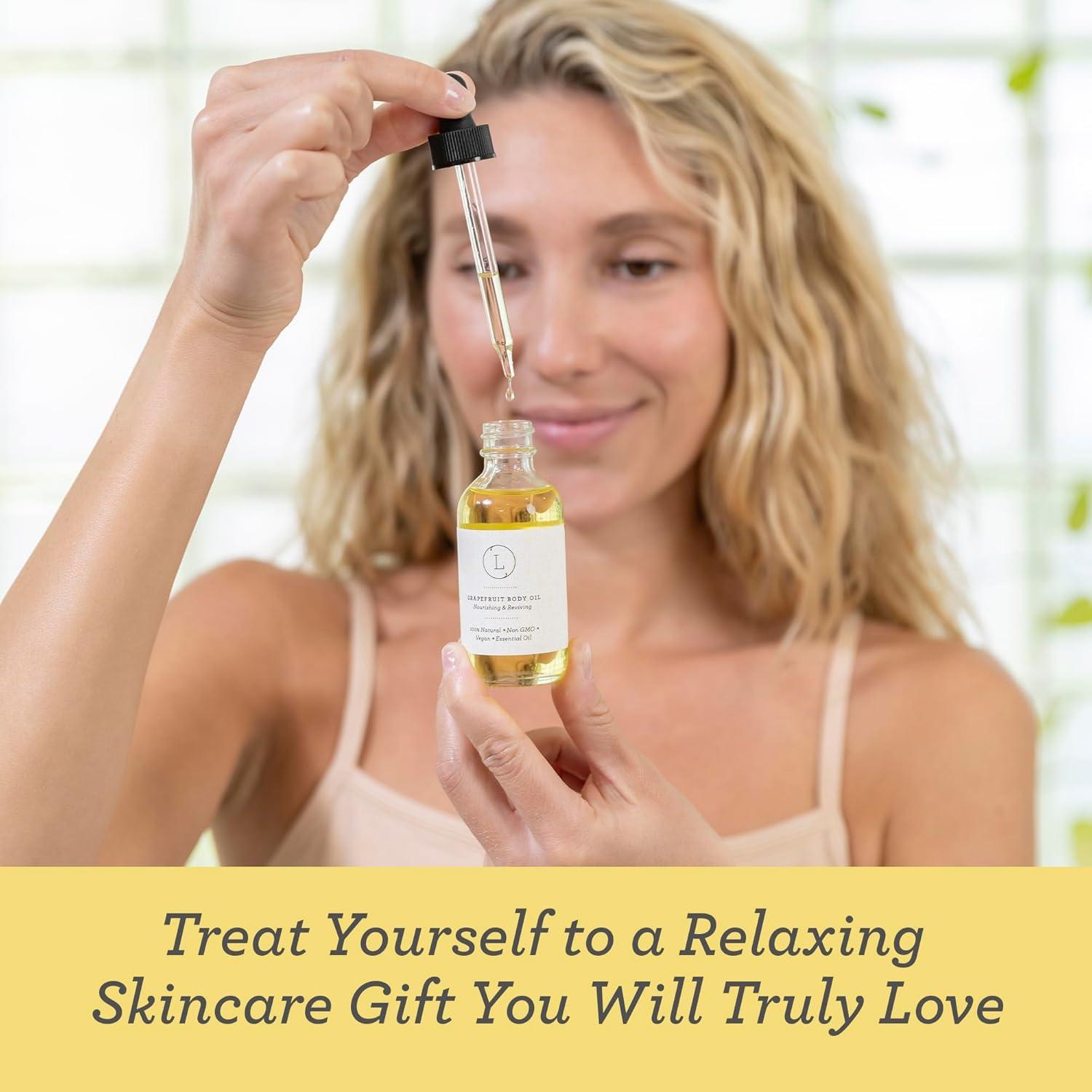 Aceite Corporal de Pomelo Lizush - 60 ml Natural y Vegano