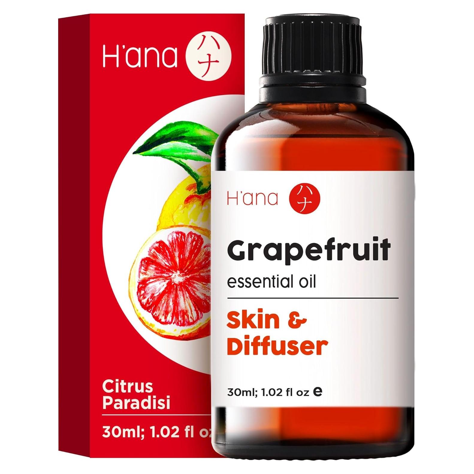 Aceite Esencial de Pomelo H'ana - 100% Puro 29.57 ml