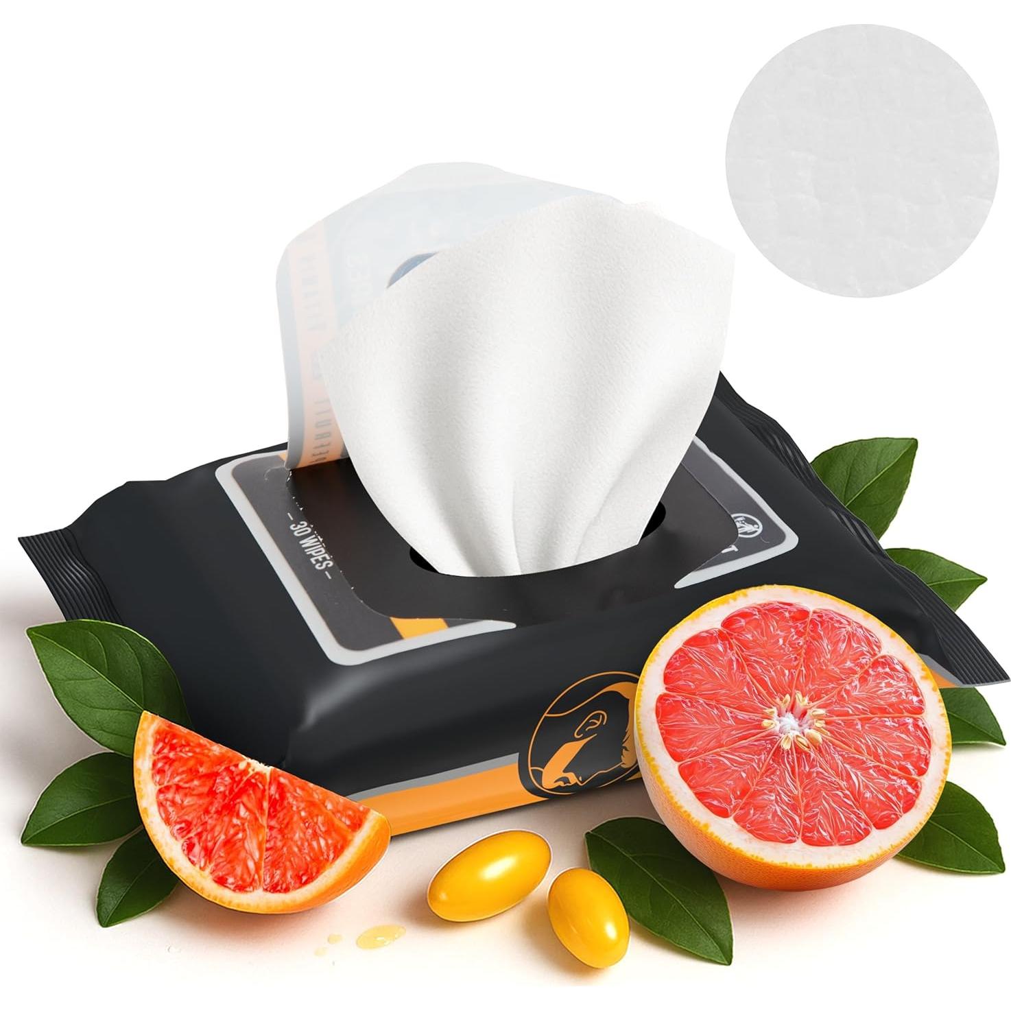 Toallitas Limpiadoras The Nobleman con Aloe - 120 Unidades