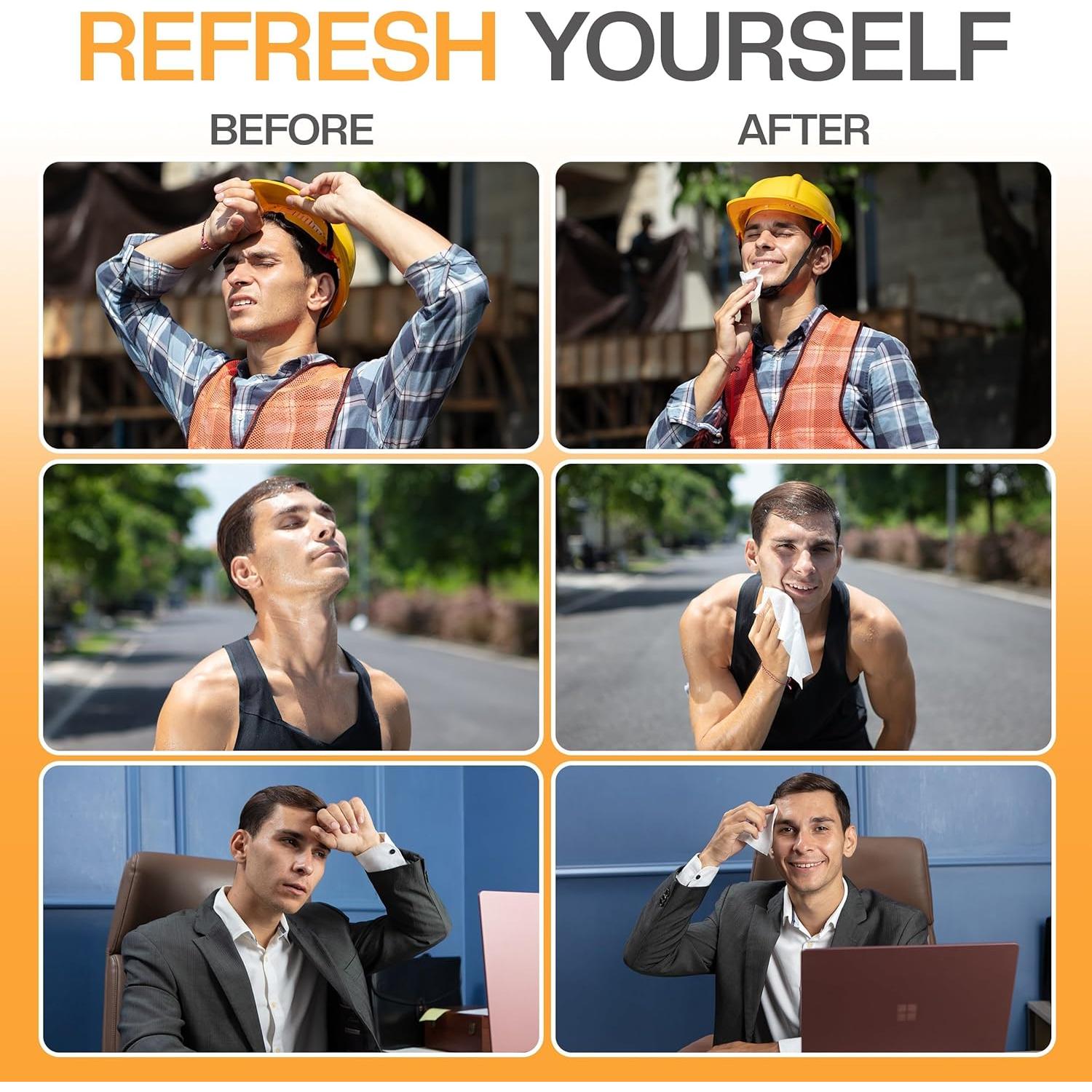 Toallitas Limpiadoras The Nobleman con Aloe - 120 Unidades