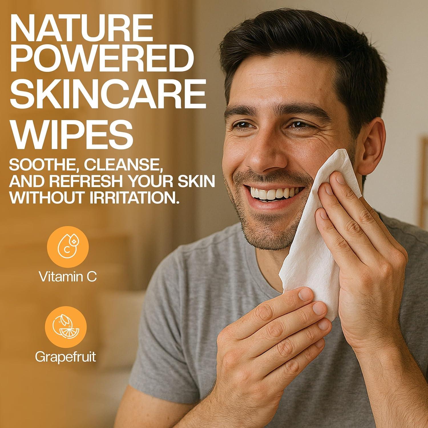 Toallitas Limpiadoras The Nobleman con Aloe - 120 Unidades