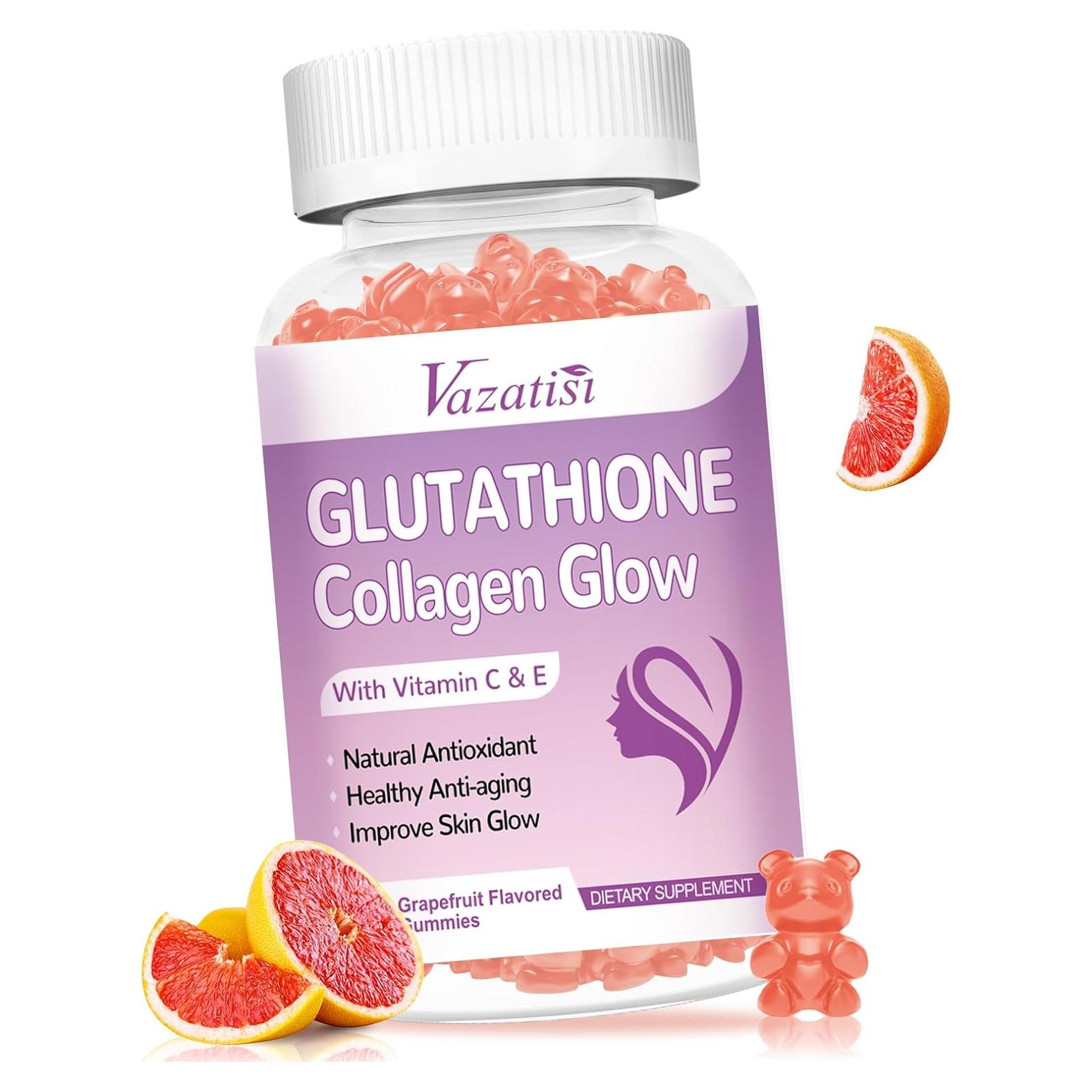 Gomitas de Colágeno Vazatisi con Glutati&oacute;n y Vitamina C - 60 Unidades