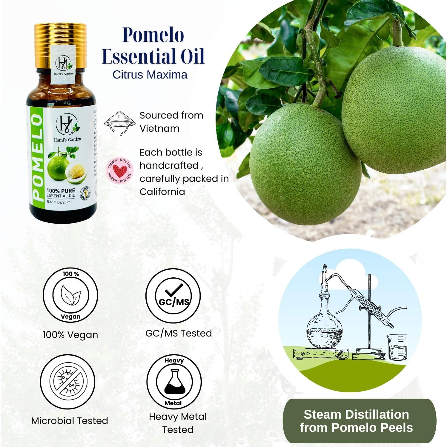 Aceite Esencial de Pomelo Hami's Garden 20 mL 100% Puro