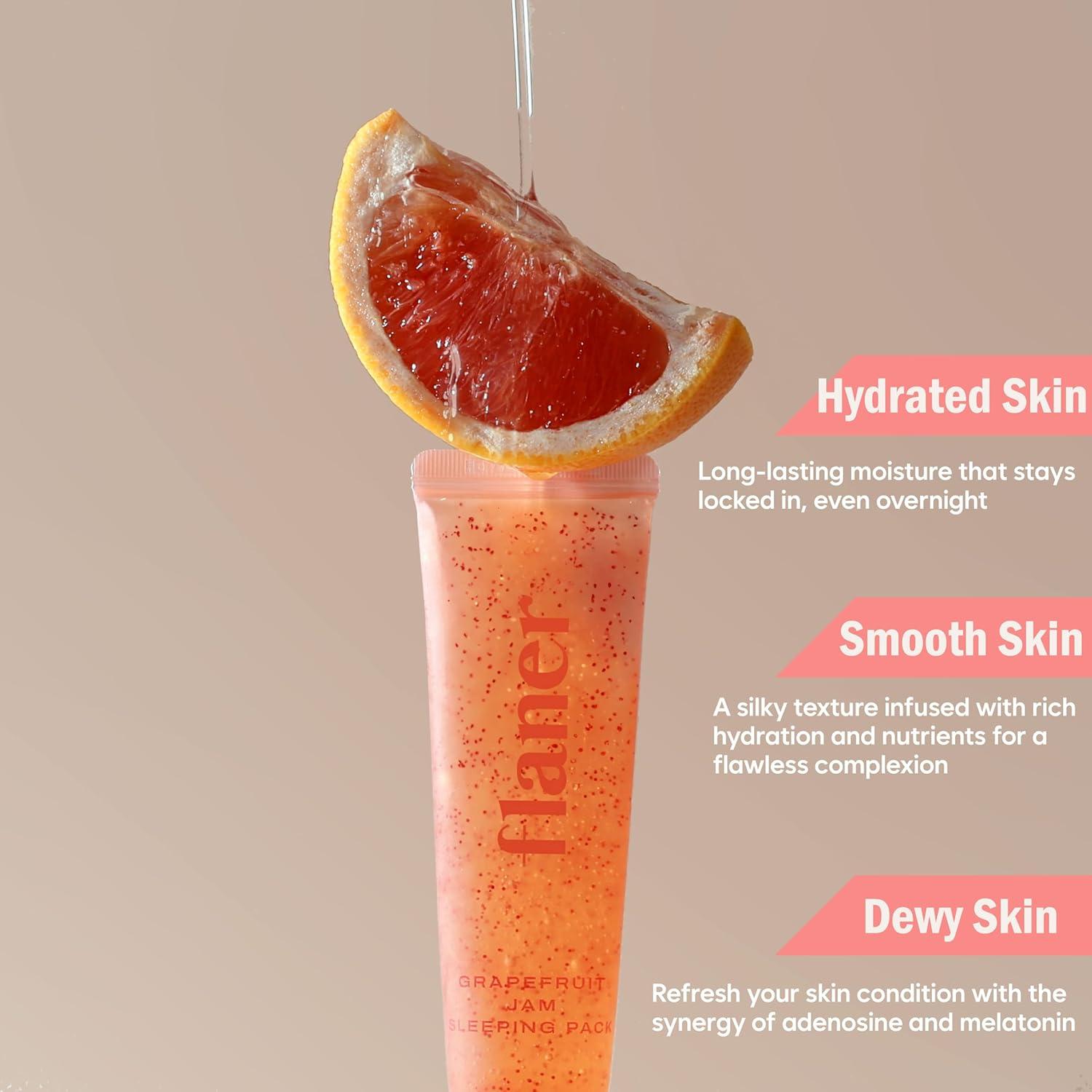 Mascarilla Revitalizante de Noche Flaner con Pomelo 59.8 ml