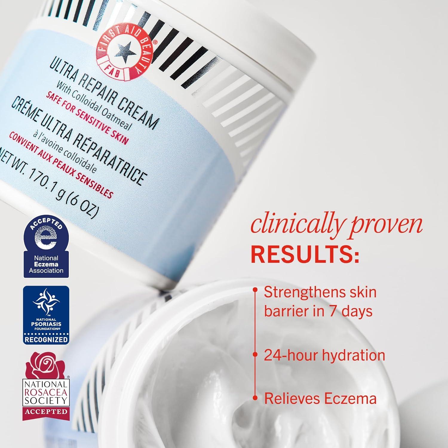 Crema Ultra Reparadora First Aid Beauty 340 g - Hidratación Eczema