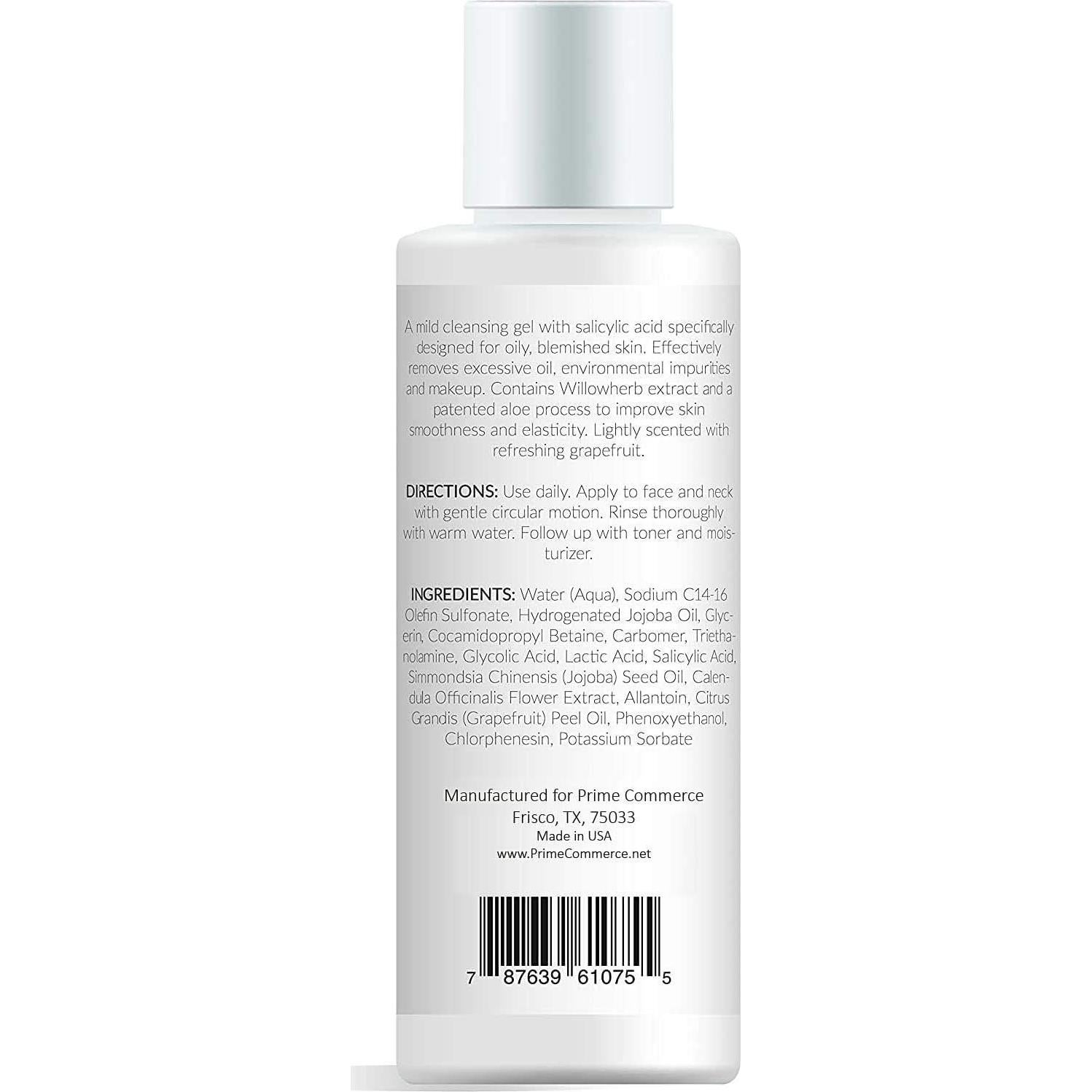 Limpiador Facial Promesse 118ml - Control de Acné y Anti-Envejecimiento