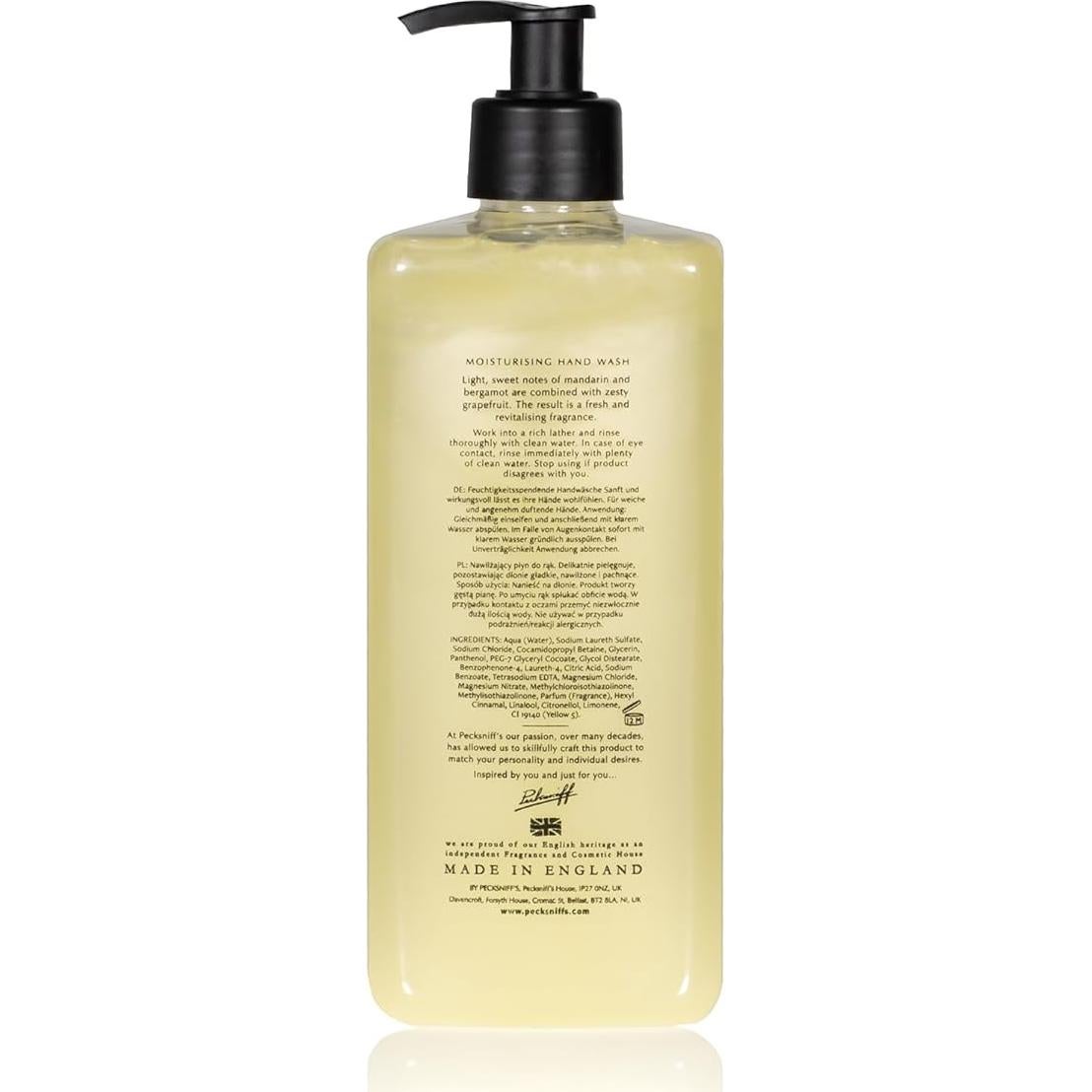 Jabón Líquido de Manos Pecksniff's Gardenia y Durazno 725ml