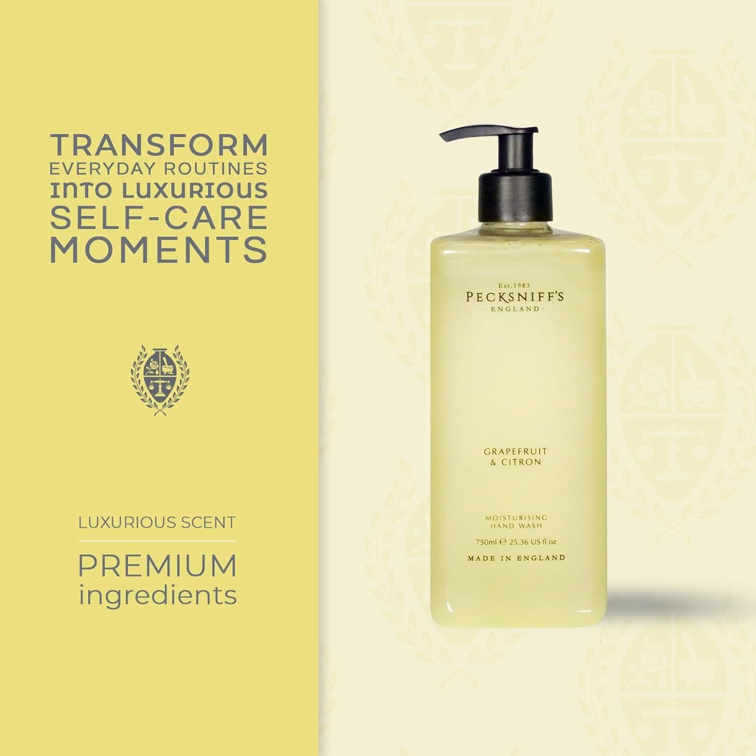 Jabón Líquido de Manos Pecksniff's Gardenia y Durazno 725ml