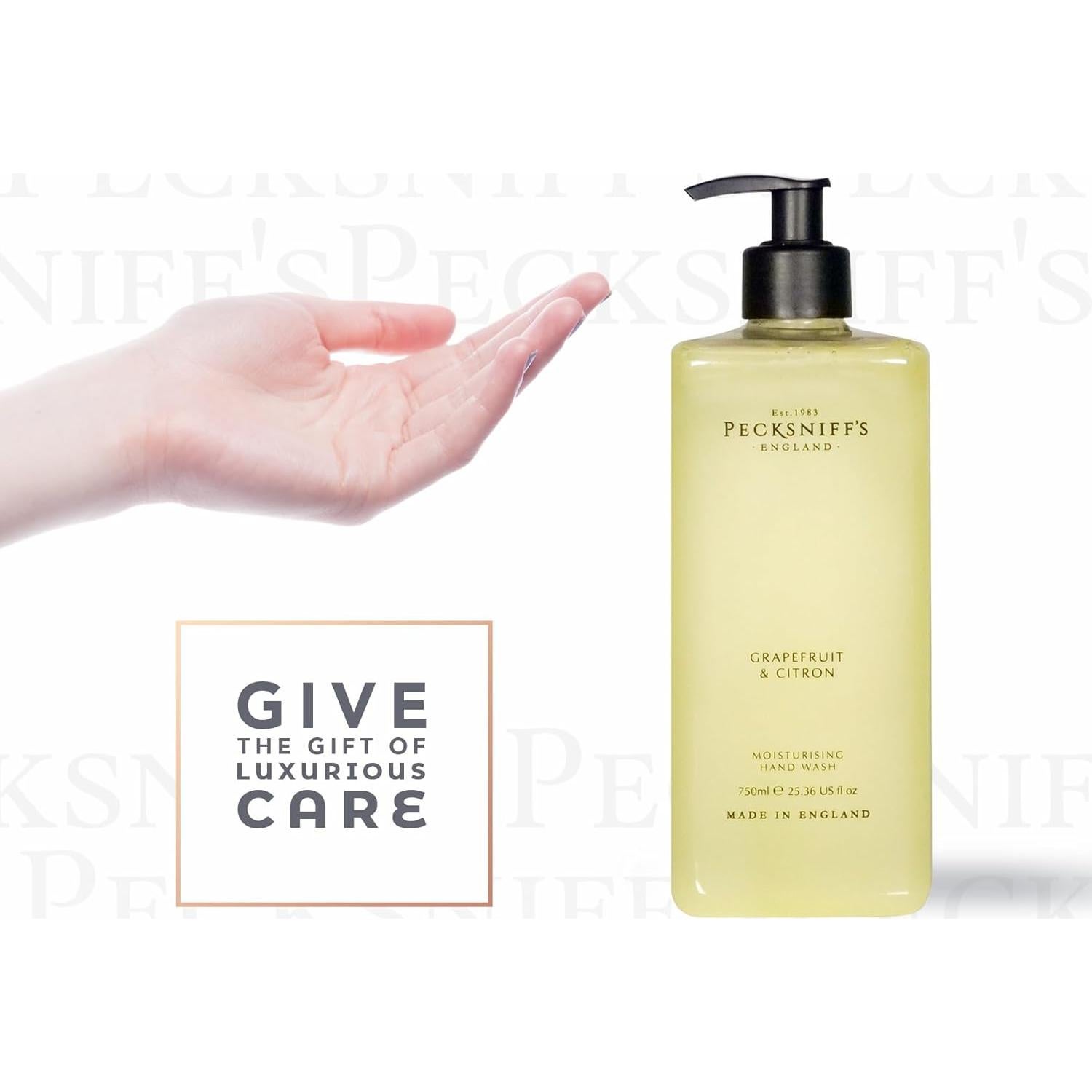 Jabón Líquido de Manos Pecksniff's Gardenia y Durazno 725ml