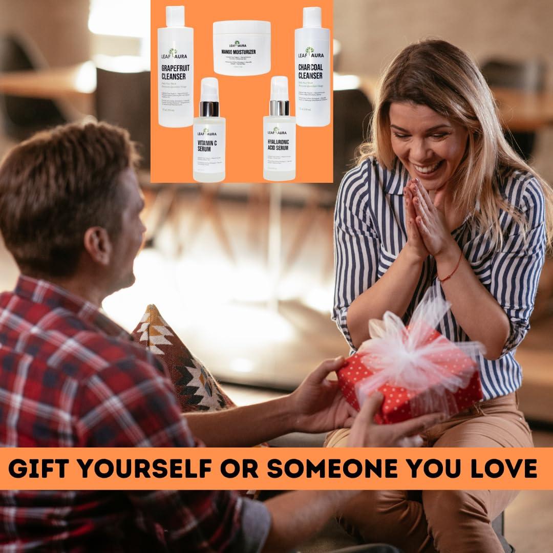 Combo Cuidado de Piel Leaf Aura - 5 Productos Naturales