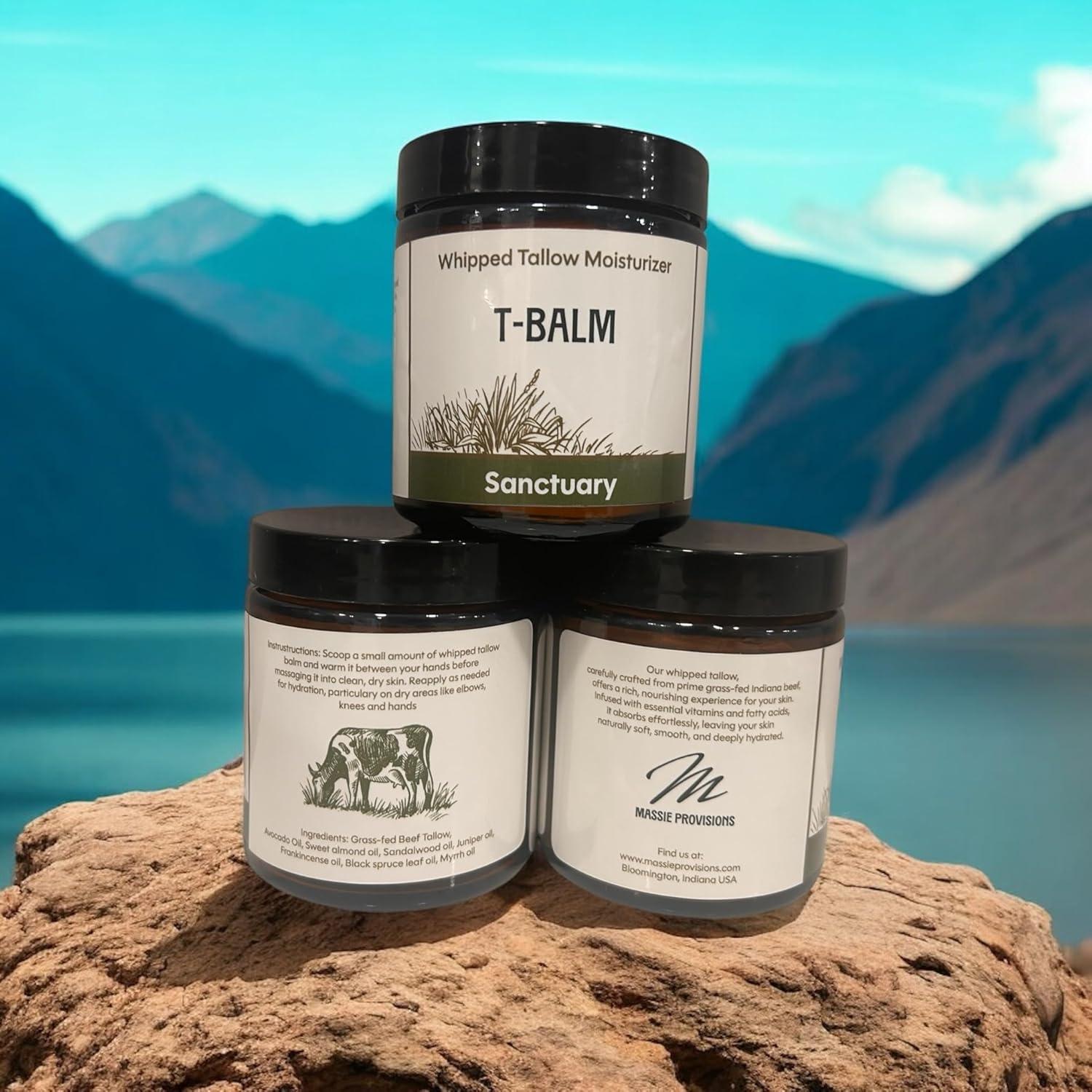 Bálsamo Hidratante Natural T-Balm 113g - Sin Fragancia/Santuario