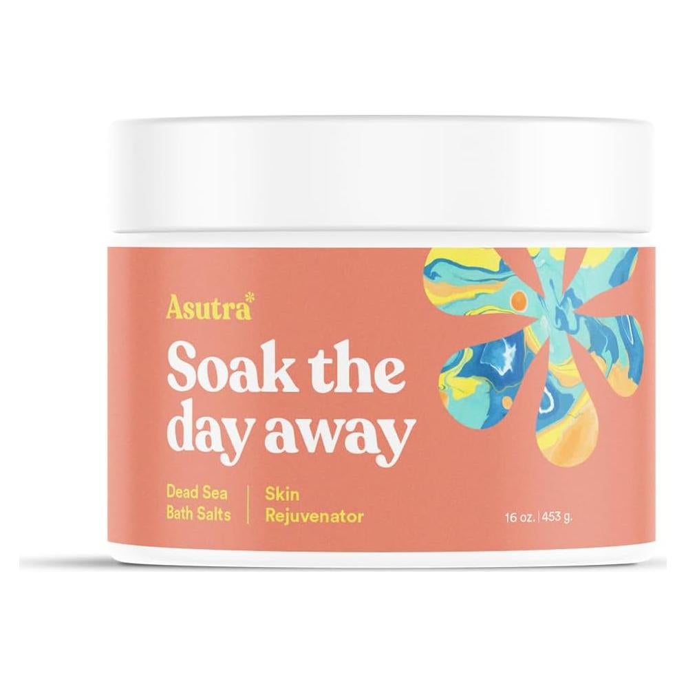 Sales de Baño del Mar Muerto ASUTRA 453 g - Rejuvenecedor de Piel