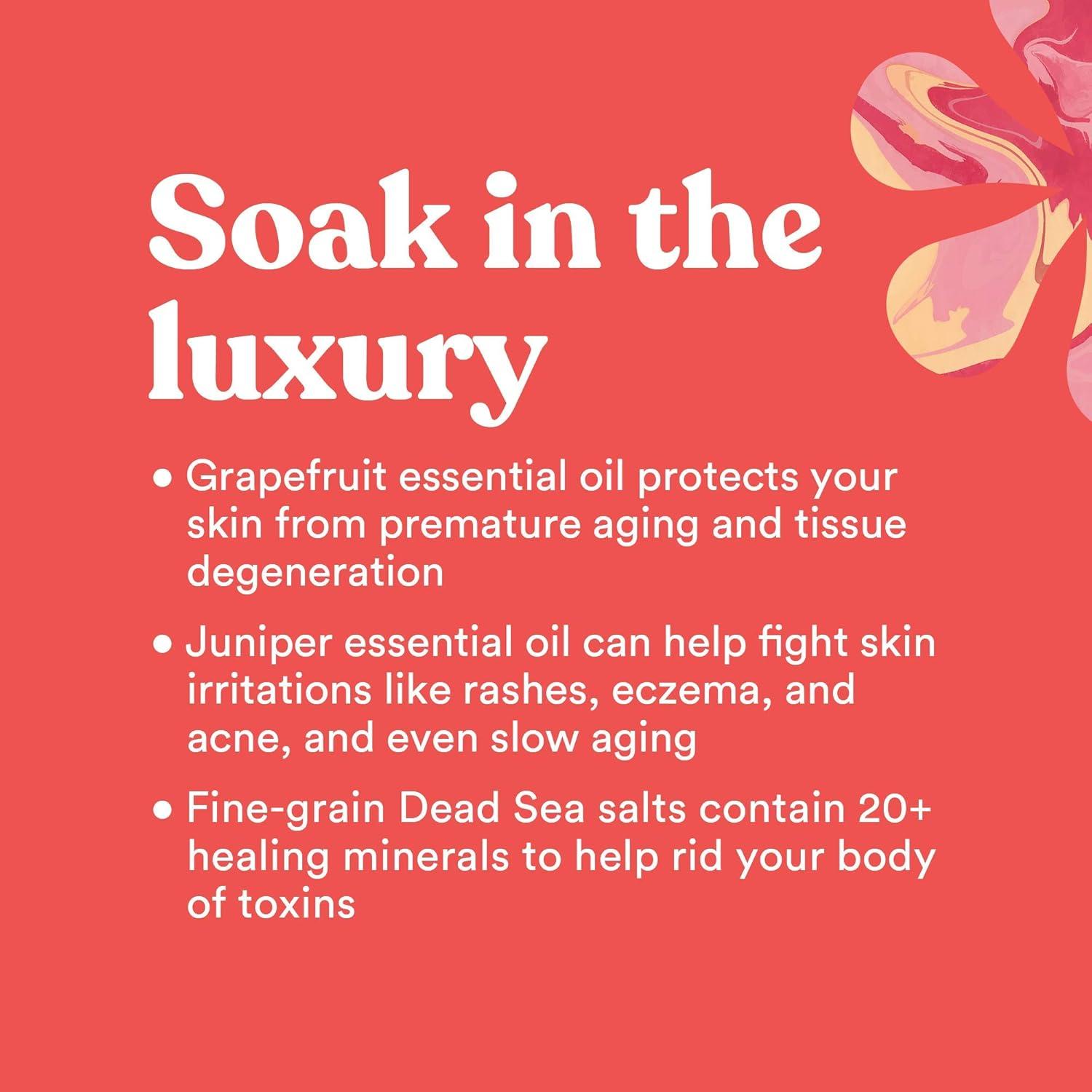 Sales de Baño del Mar Muerto ASUTRA 453 g - Rejuvenecedor de Piel