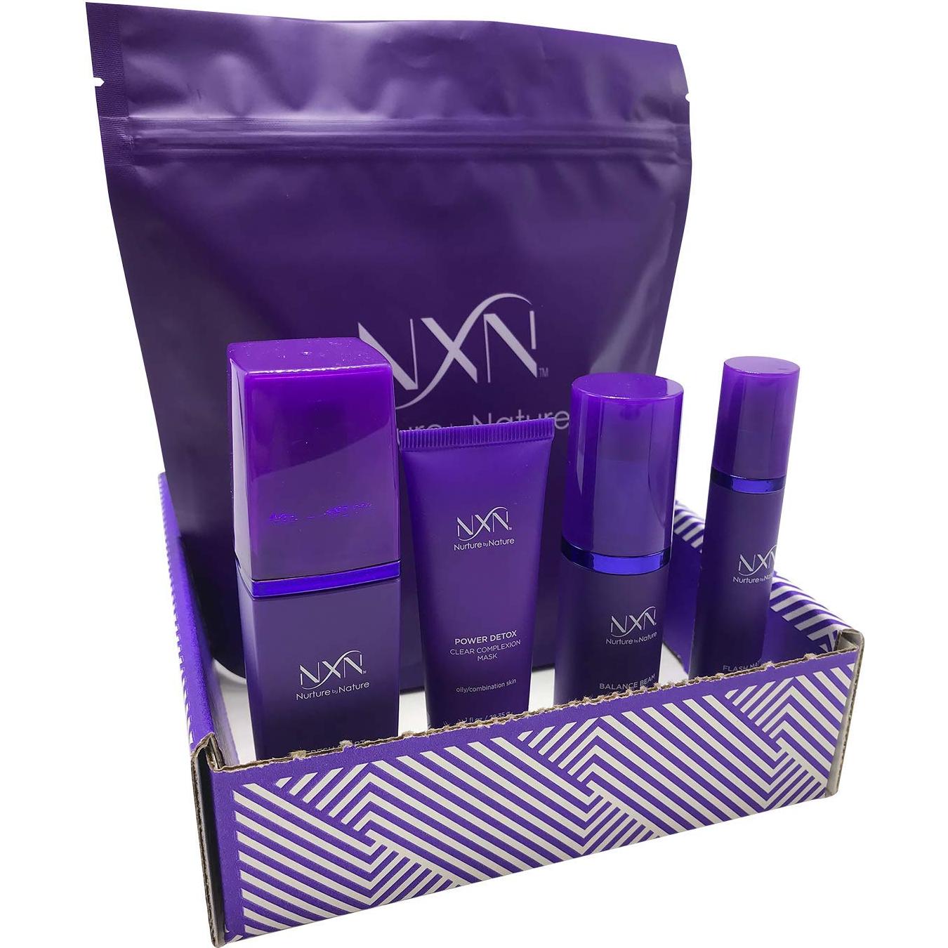 Kit de Cuidado Facial NxN - Control de Aceite 4 Piezas