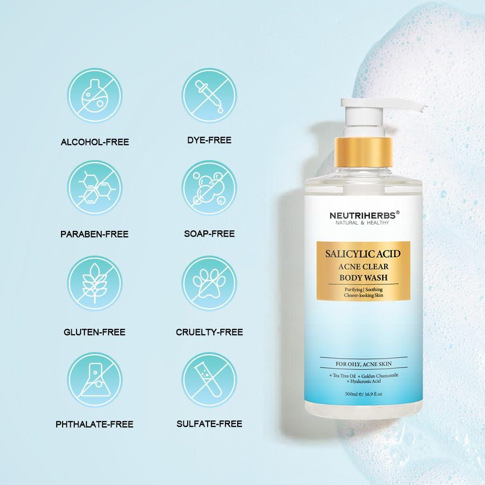 Jabón Corporal Anti Acné Neutriherbs 500ml - Aroma Pomelo