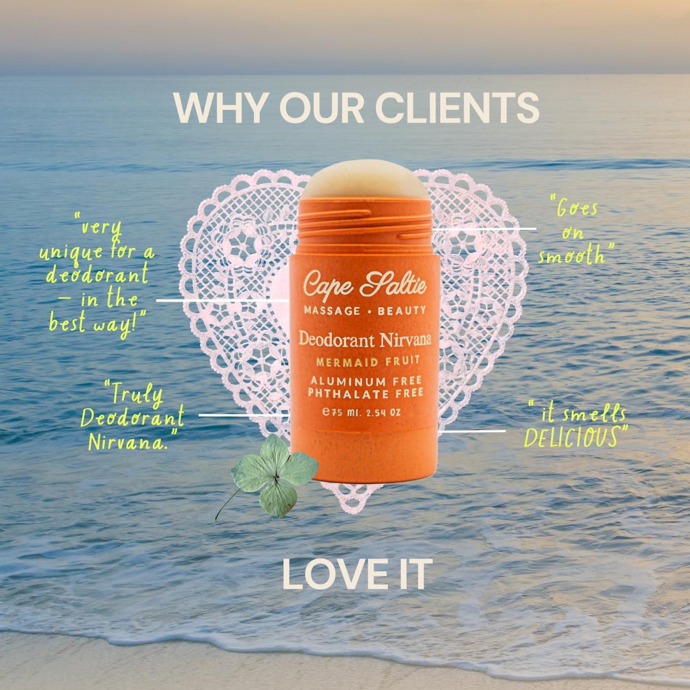 Desodorante Natural Cape Saltie Fruta de Sirena 72 g