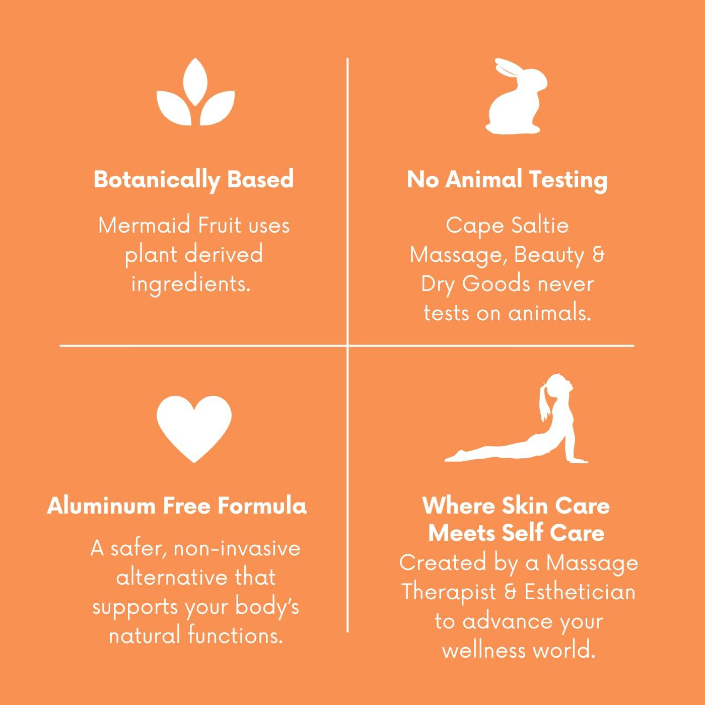 Desodorante Natural Cape Saltie Fruta de Sirena 72 g