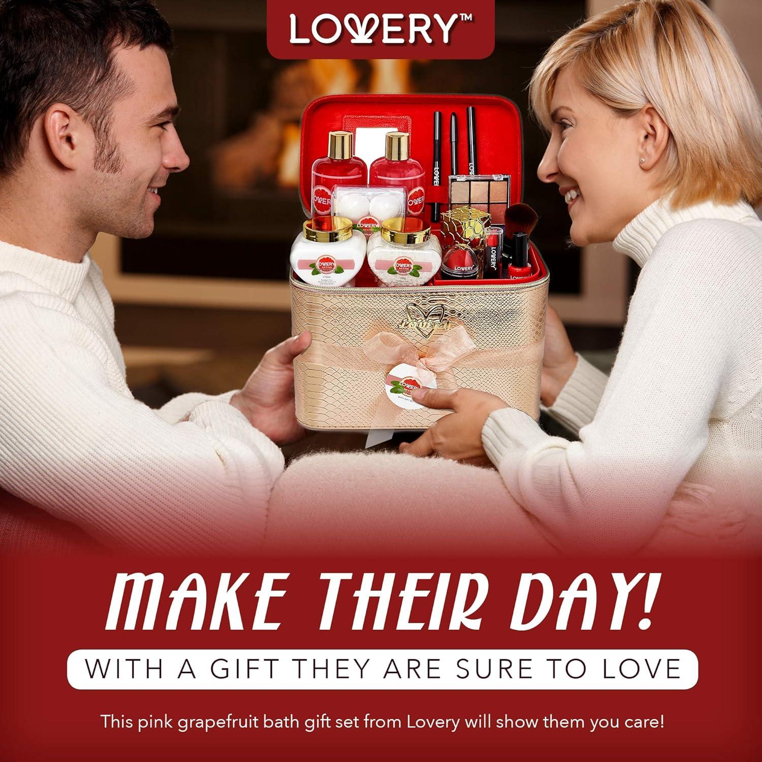 Canasta de Regalo de Spa Lovery 30 Piezas - Perfume y Cosméticos