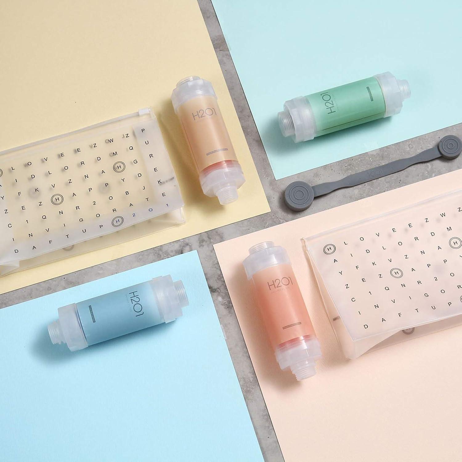 Filtro de Ducha H201 con Vitamina C y Aromaterapia Durazno Pomelo