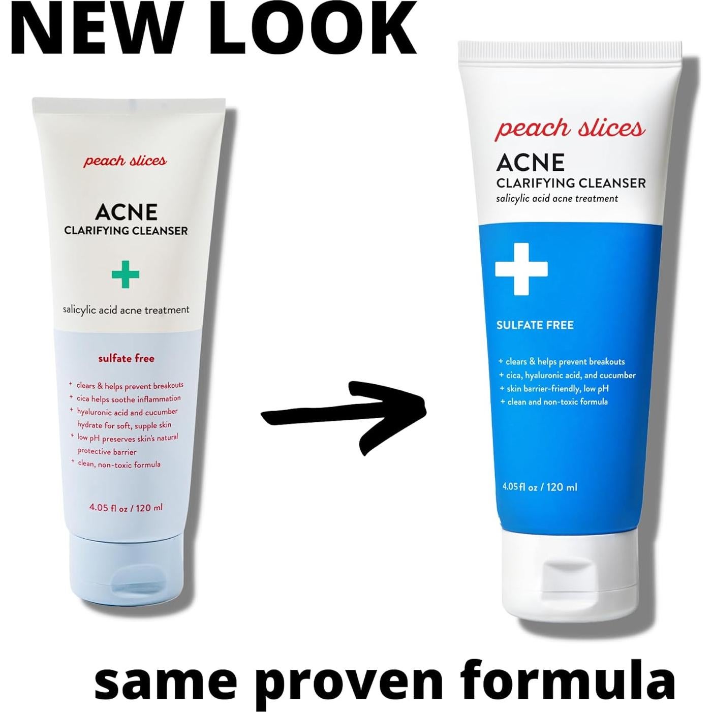 Limpiador Facial Aclarador de Acné Rodajas de Durazno 113g