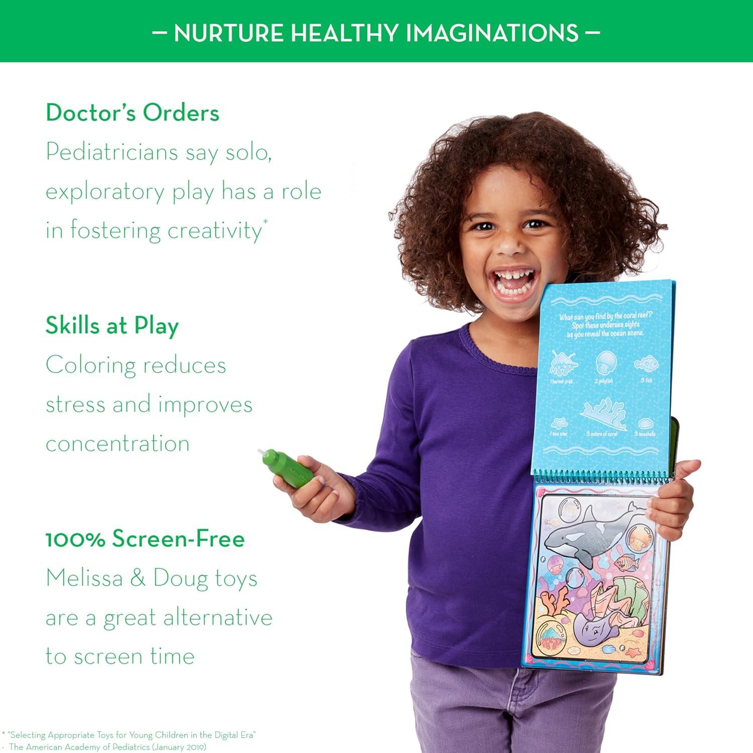 Melissa & Doug Water Wow! Bloc Reutilizable Animales