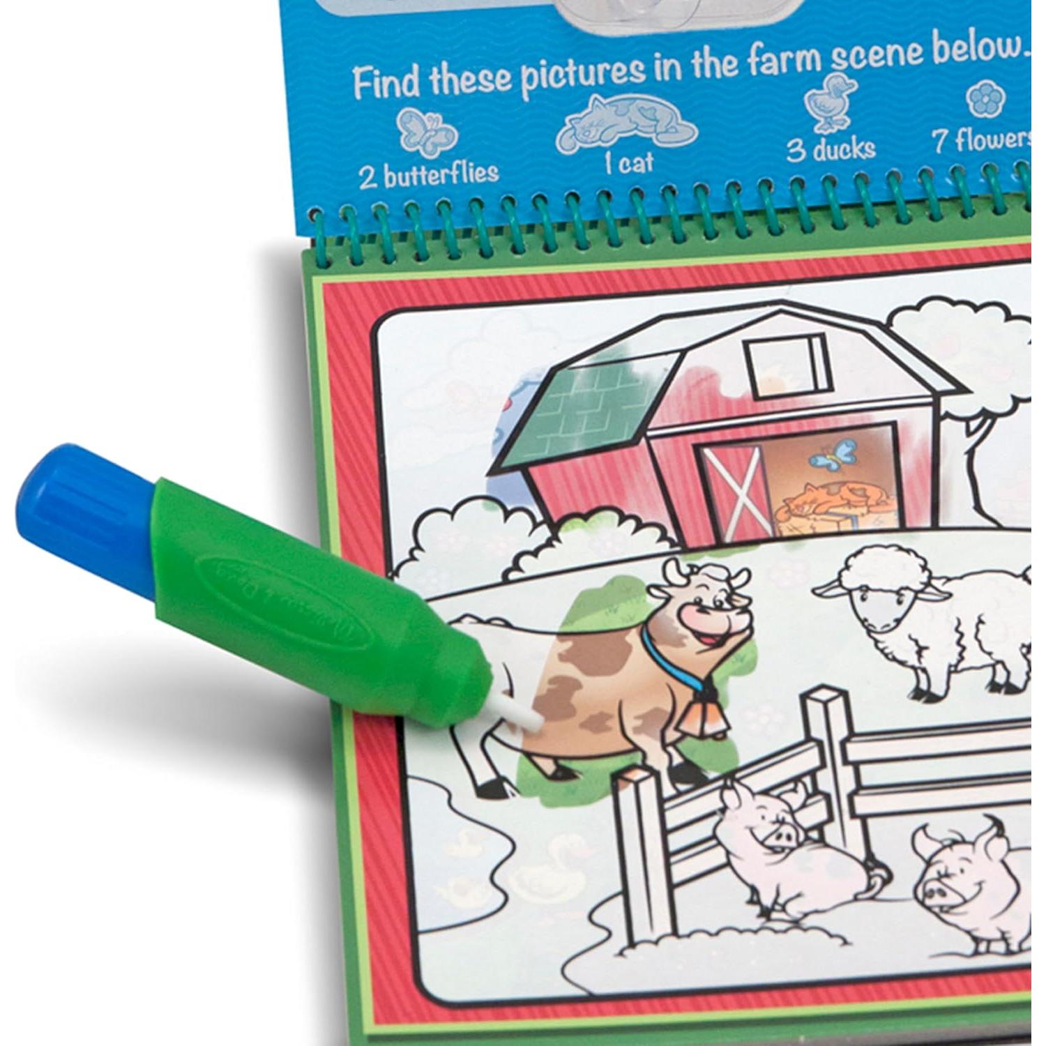 Melissa & Doug Water Wow! Bloc Reutilizable Animales