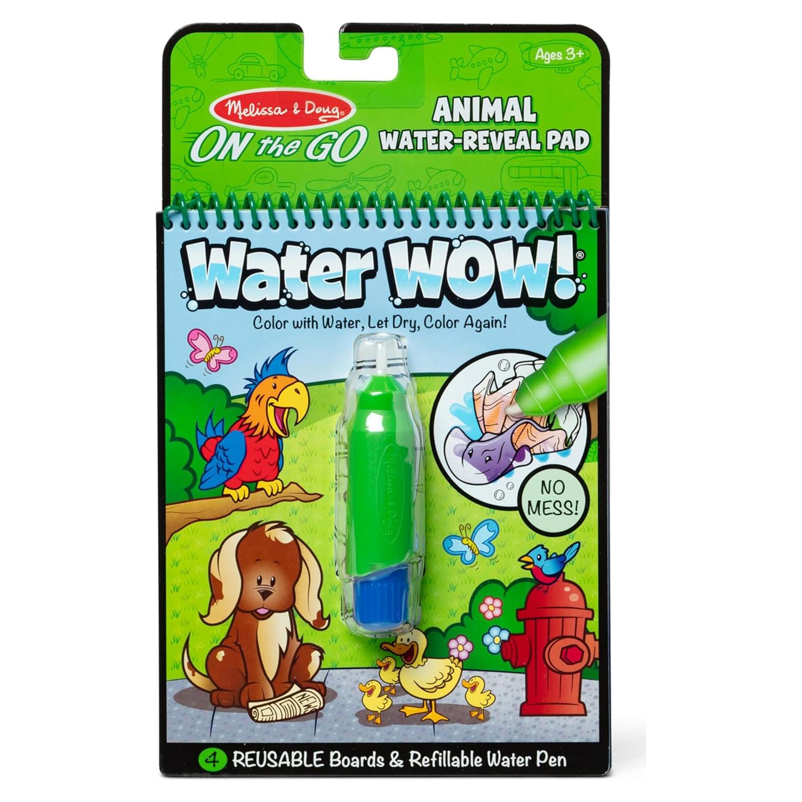 Melissa & Doug Water Wow! Bloc Reutilizable Animales