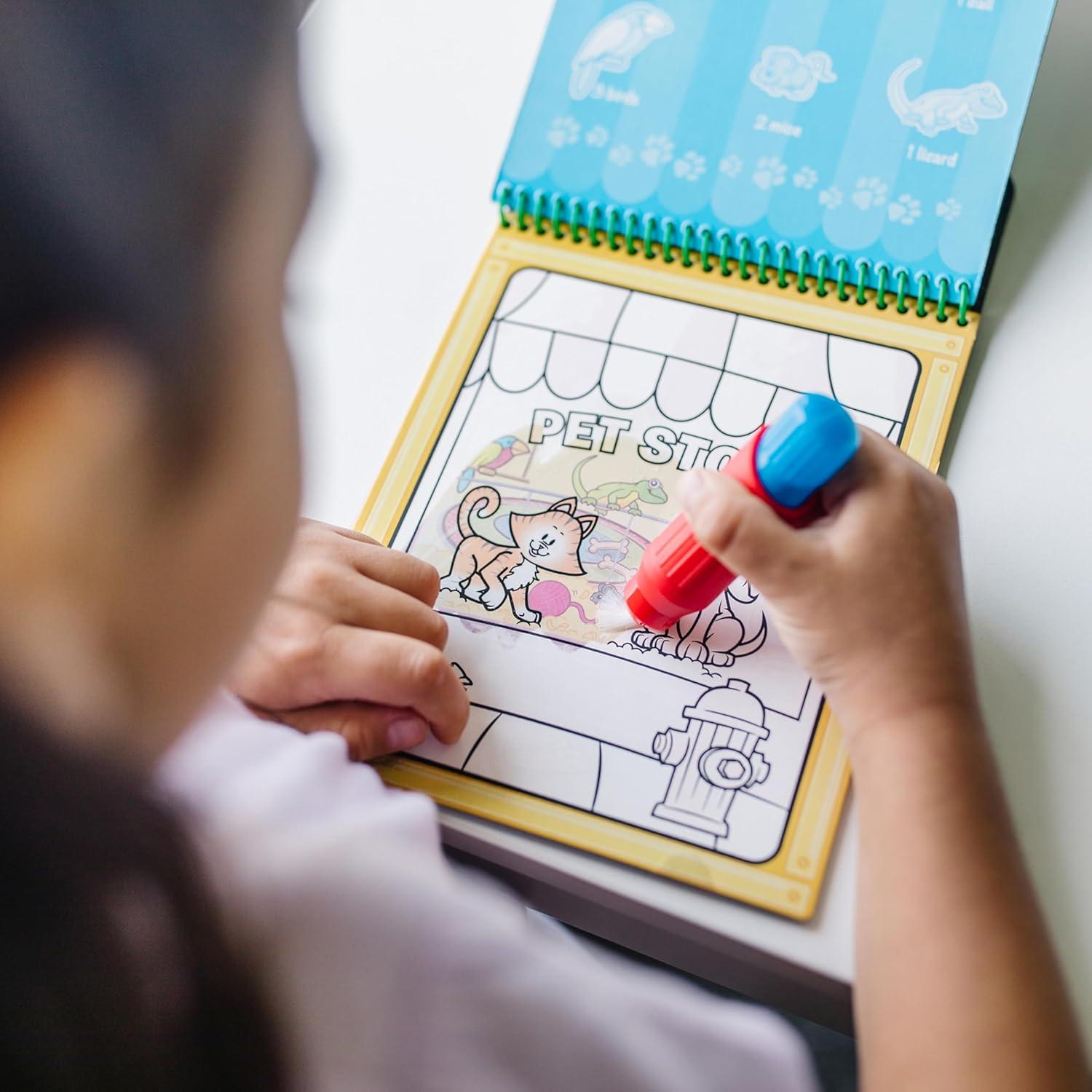 Melissa & Doug Water Wow! Bloc Reutilizable Animales