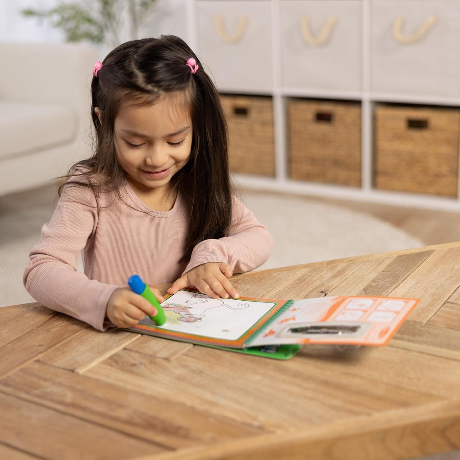 Bloc de Actividades Melissa & Doug Selva Water Wow! 4 Páginas