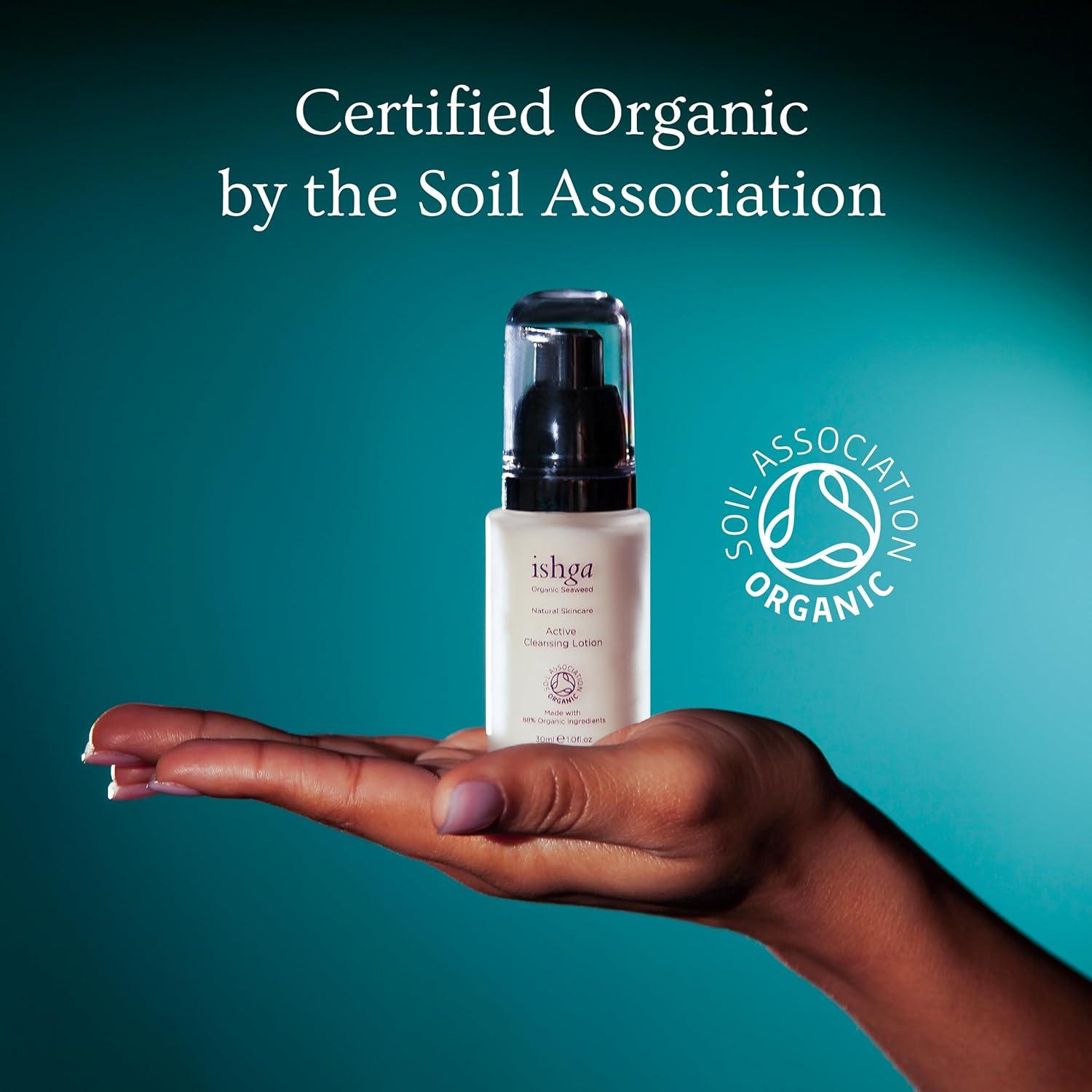 Limpiador Facial Ishga 30 ml | Algas Marinas Escocesas | Vegano