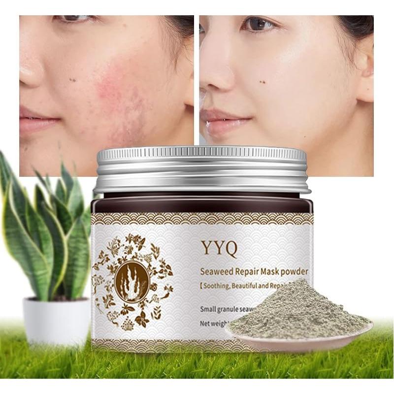 Polvo de Máscara Facial YYQ de Algas Marinas 248g Hidratante
