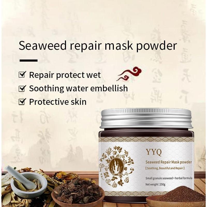 Polvo de Máscara Facial YYQ de Algas Marinas 248g Hidratante