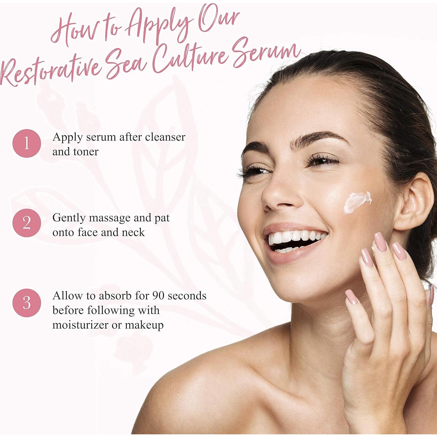 Suero Facial Hidratante 100% PURO con Ácido Hialurónico 29.57 ml