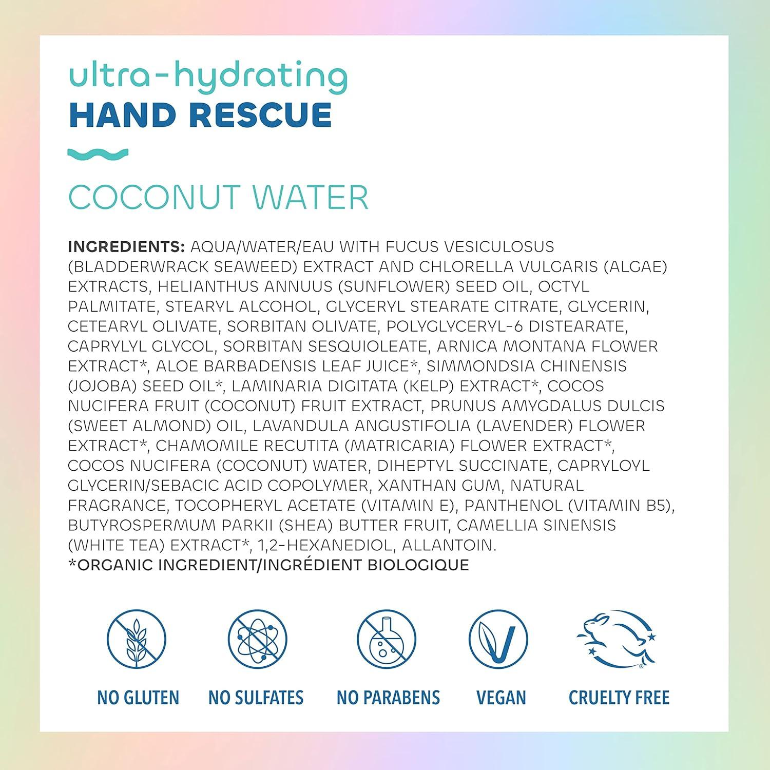 Crema de Manos Ultra-Hidratante Seaweed Bath Co. 59 ml Coco